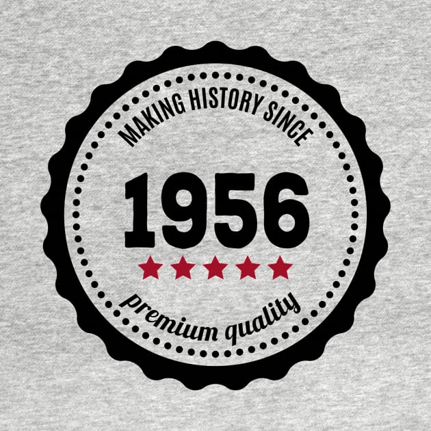 Making history since 1956 badge by JJFarquitectos